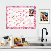 2026年ピンクスファンキーフォトウォールプランナー ポスター