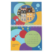 2026年フランスの祝日入りカレンダー 壁掛け カレンダー (1月 2027)