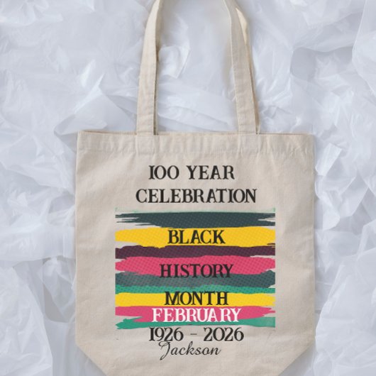 2026年ブラックヒストリー月間100周年記念 トートバッグ
