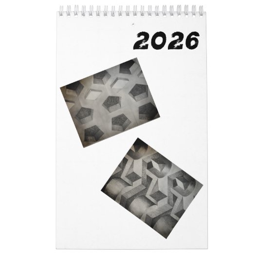 2026年ブロックカレンダー カレンダー (カバー)