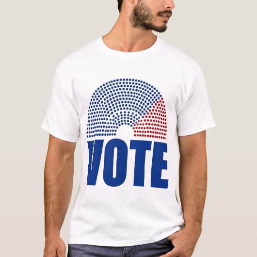 2026年プロジェクト 2026年選挙に行こう Tシャツ (正面)