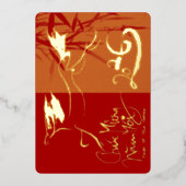 2026年ベトナムの新年馬2026 FGC3 箔シーズンカード (正面)