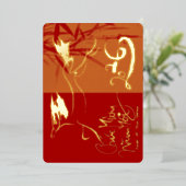 2026年ベトナムの新年馬2026 FGC3 箔シーズンカード (立ち正面)