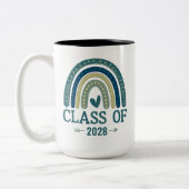 2026年マグカップのクラスカスタム彼女のための卒業ギフト ツートーンマグカップ (左)