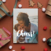 2026年モダンの新年の写真の応援 シーズンカード