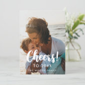 2026年モダンの新年の写真の応援 シーズンカード (スタンド正面)