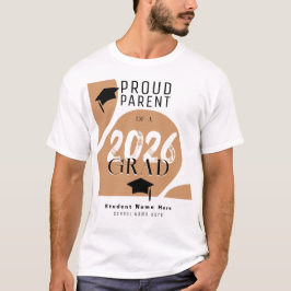 2026年モダンアーチデザインの卒業お祝いギフト Tシャツ
