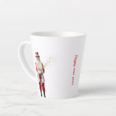 2026年ユニークな新年のマグカップギフト カフェラテマグ (左アングル)