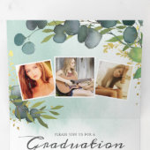 2026年ユーカリ学年 卒業パーティー 三つ折り招待状 (内部最初)