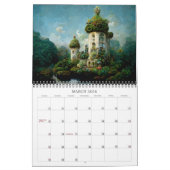 2026年ランドスケーお洒落ズ2カレンダー カレンダー (3月 2026)