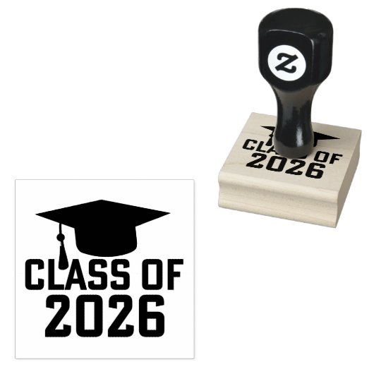 2026年レターマンクラス卒業 ラバースタンプ (押印)