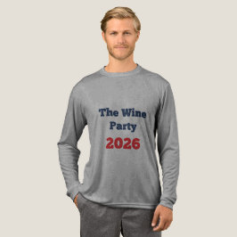 2026年ワインパーティー応援Tシャツ おもしろ選挙グッズ トライブレンドTシャツ