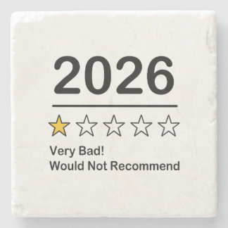 2026年ワンスター評価 とても悪い年 ストーンコースター
