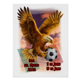 2026年ワールドカップがやってくる ポスター