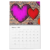 2026年与えカレンダー「Just Me Color」 （2ページ） カレンダー (2月 2027)