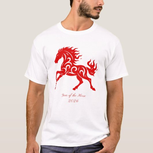 2026年丙午 Tシャツ (正面)