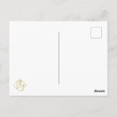 2026年中国のの新年 ポストカード (裏面)