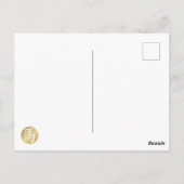 2026年中国のの新年 ポストカード (裏面)