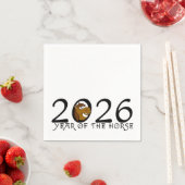 2026年中国のの新春 スタンダードカクテルナプキン (インサイチュ)