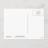 2026年中国の旧正月コン西ファカイ シーズンポストカード (裏面)