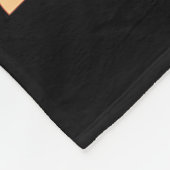 2026年中国の月の土の幸せな新年 フリースブランケット (角)