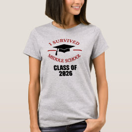 2026年中学卒業おめでとう Tシャツ