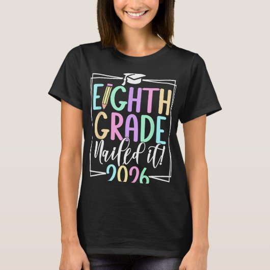 2026年中学卒業 _1 Tシャツ (正面)