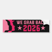 2026年中期のアンチ・トランプ バンパーステッカー (正面)