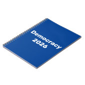 2026年中期選挙 ノートブック (左側)