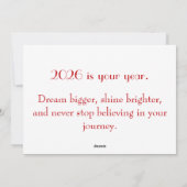 2026年中華民国新年 シーズンカード (裏面)