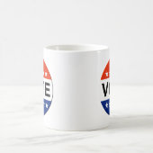 2026年中間選挙で投票しよう コーヒーマグカップ (中央)