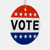 2026年中間選挙の採決 セラミックオーナメント (右)