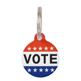 2026年中間選挙の採決 ペット　ネームタグ