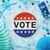 2026年中間選挙の採決 ペーパープレート (パーティー)