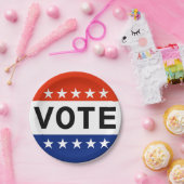 2026年中間選挙の採決 ペーパープレート (パーティー)