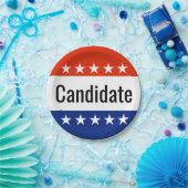 2026年中間選挙の採決 ペーパープレート (パーティー)