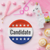 2026年中間選挙の採決 ペーパープレート (パーティー)