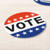 2026年中間選挙の採決 ラウンドペーパーコースター (アングル)