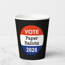 2026年中間選挙ペーパーカップ
