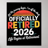 2026年公式退職 お祝いTシャツ 2026年 退職記念 女性