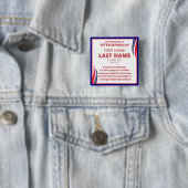 2026年共和党プラットフォーム候補者名に投票 缶バッジ (インサイチュ)