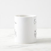 2026年再びおばあちゃんに昇格 野の花 コーヒーマグカップ (中央)