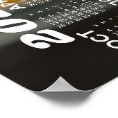 2026年写真付きカレンダー 全年表示 モダン ポスター (角)