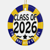 2026年写真卒業のWest Class セラミックオーナメント (左)