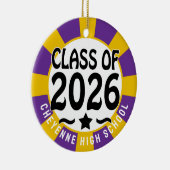 2026年写真卒業のWest Class セラミックオーナメント (右)