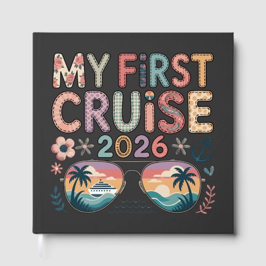 2026年初めてのクルーズ旅行ギフト ゲストブック (正面)