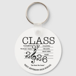 2026年制行進バンド卒業 キーホルダー