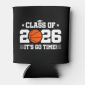 2026年卒バスケットボール卒業式 It's Go Time 缶クーラー (正面)