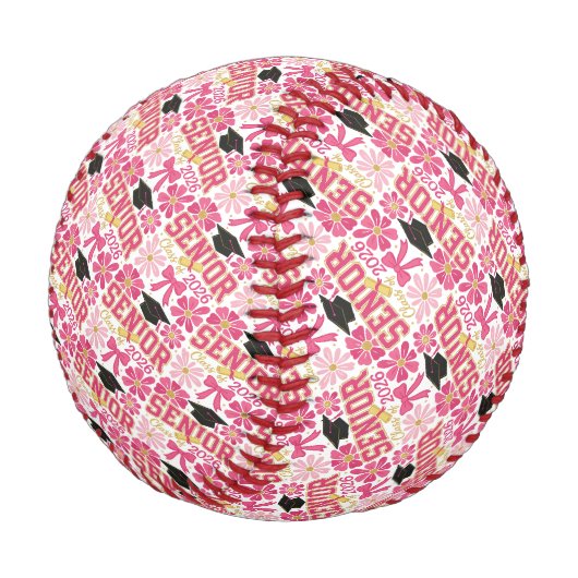 2026年卒フローラル野球ボール 野球ボール (アングル)