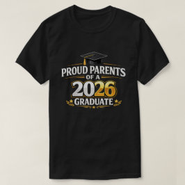 2026年卒業おめでとうパパママ Tシャツ